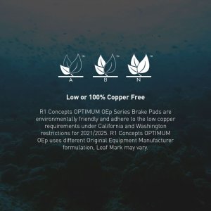 Ferrari 360 Brake Pads - Front - R1 Concepts - Optimum OE - `04-`05